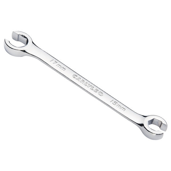 Carlyle Hand Tools - Carlyle Metric Flare Nut Wrench - 15 mm x 17 mm