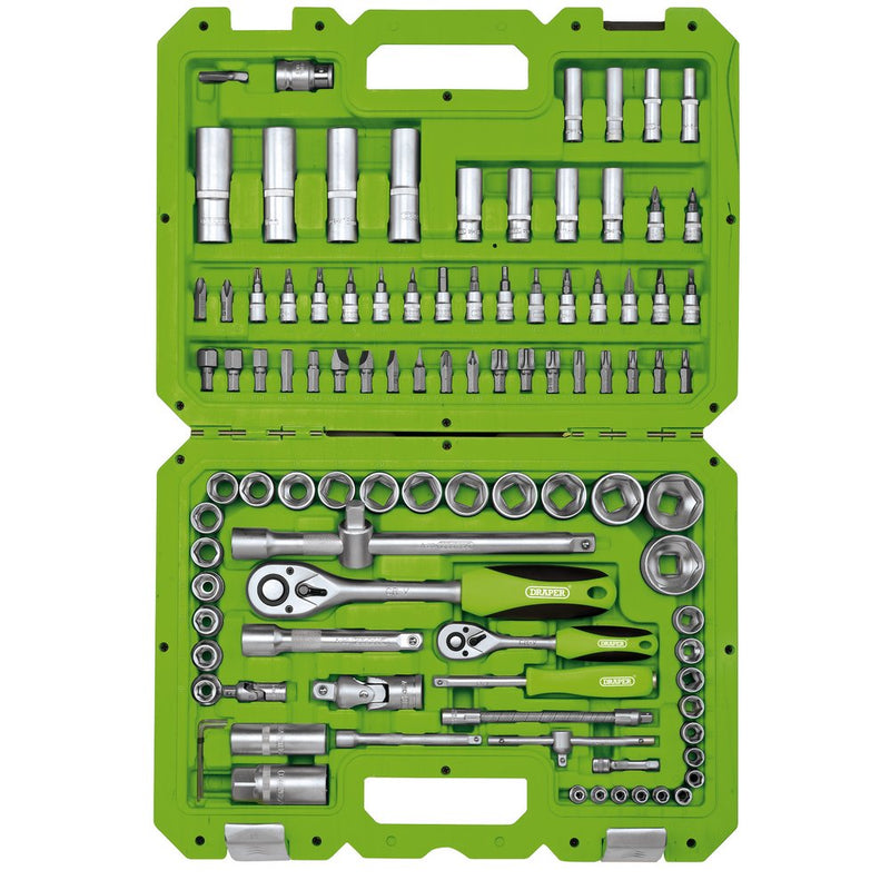 Metric Tool Kit - 1/4" and 1/2" Sq. Dr. (100 Piece)