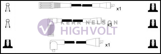 HighVolt Ignition Lead Set - OEF325