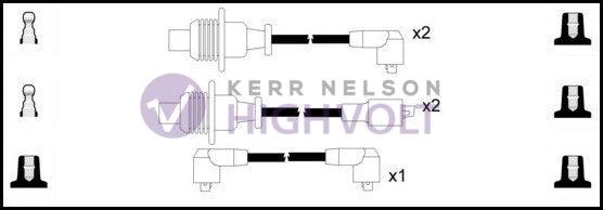 HighVolt Ignition Lead Set - OEF527