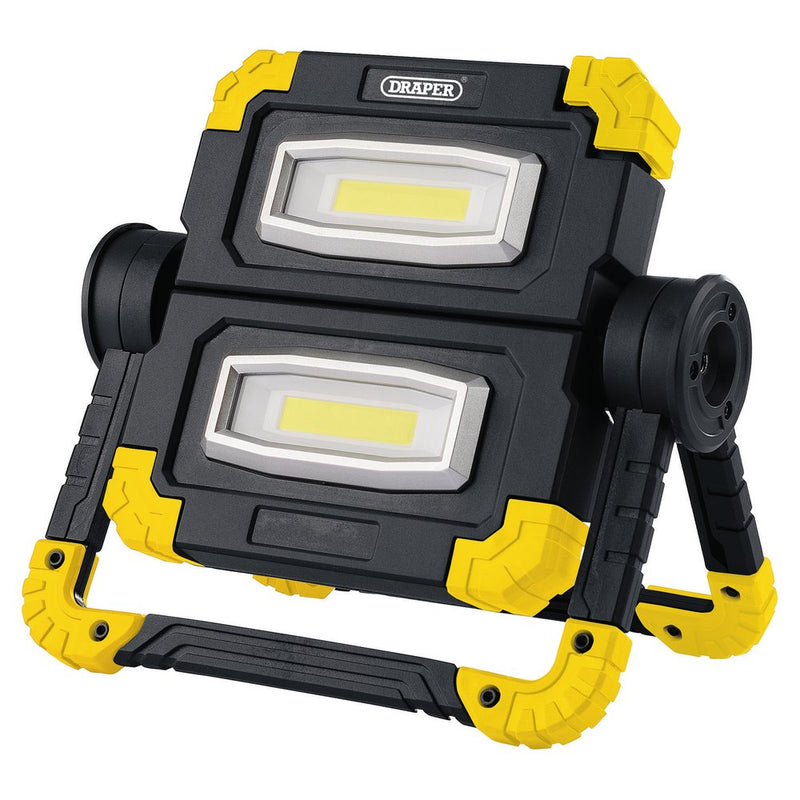 Twin COB LED Rechargeable Worklight, 10W, 850 Lumens