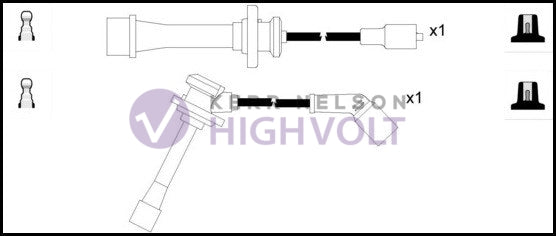 HighVolt Ignition Lead Set - OEF759