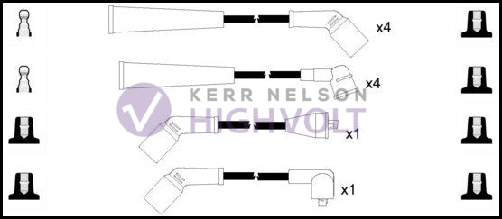 HighVolt Ignition Lead Set - OEF740