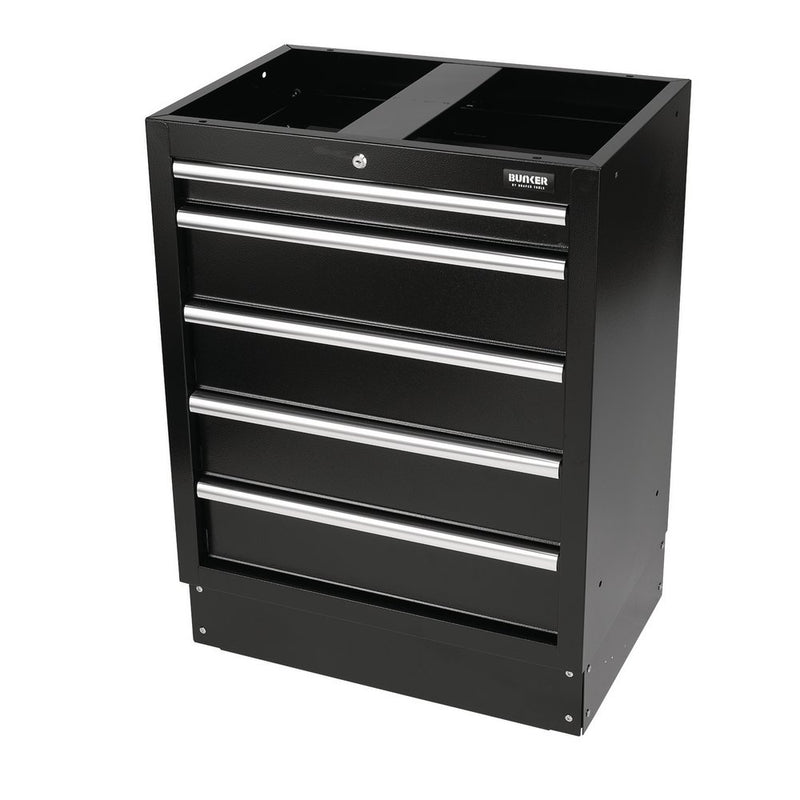 BUNKER Modular Floor Cabinet, 5 Drawer, 680mm