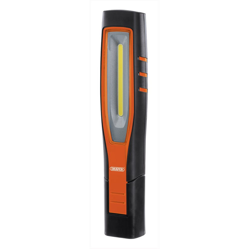 COB/SMD LED Rechargeable Inspection Lamp, 7W, 700 Lumens, Orange