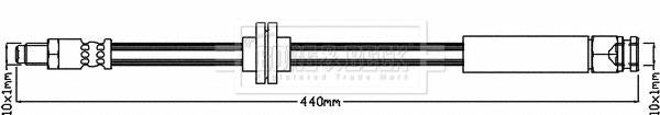 Borg & Beck Brake Hose Part No -BBH8386